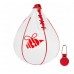 Груша Title Ali Sting Speed Bag 5 "X 8" White Red