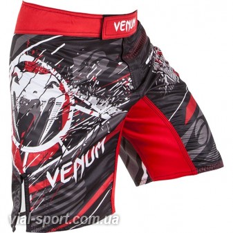 Шорти Venum All Flags Fightshorts Black-Red