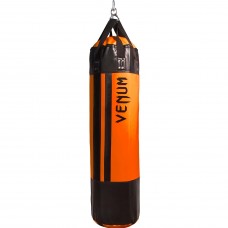 Боксерський мішок Venum Hurricane Punching Bag Black Orange (без набивання)