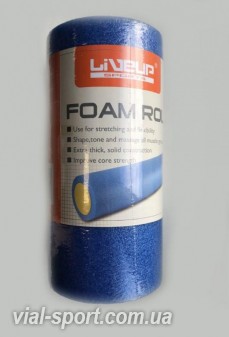 Йога-ролик LiveUp YOGA FOAM ROLLER LS3764-S