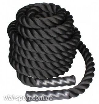 Канат для кроссфіта LiveUp BATTLE ROPE, 6 м, LS3676-6