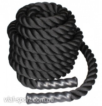 Канат для кроссфіта LiveUp BATTLE ROPE, 9 м, LS3676-9