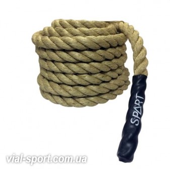 Канат тренувальний Spart Battle rope 38 mm