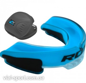 Капа боксерська RDX GEL 3D Elite blue