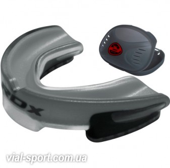 Капа боксерська RDX Gel 3D Elite grey junior