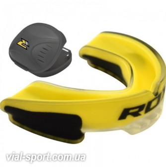 Капа боксерська RDX Gel 3D Elite yellow junior