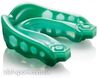 Капа гелева SHOCK DOCTOR Gel Max Зелена доросла