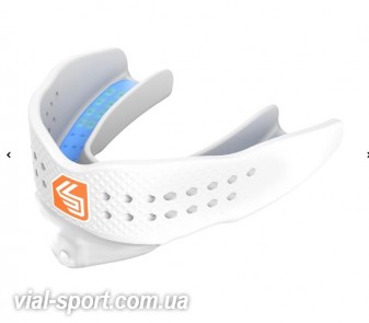 Капа гелева SHOCK DOCTOR SuperFit All Sport Convertible Mouthguard білий доросла 