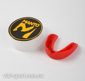 Капа Manto Single Mouthguard Victory red