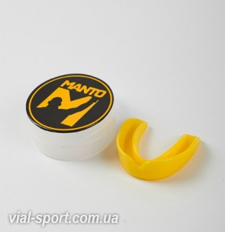 Капа Manto Single Mouthguard Victory yellow