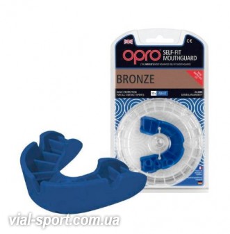 Капа OPRO Bronze синій