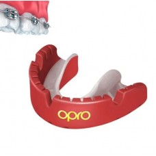 Капа Opro gold braces red / pearl (art.002227008) доросла