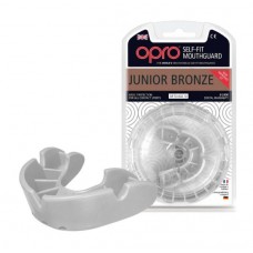 Капа OPRO Junior Bronze UFC Hologram White (art.002185006) дитяча