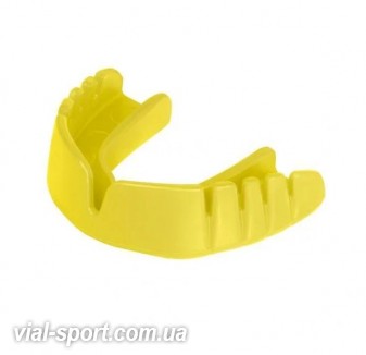 Капа Opro junior snap-fit lemon yellow flavoured (art.002143007) дитяча