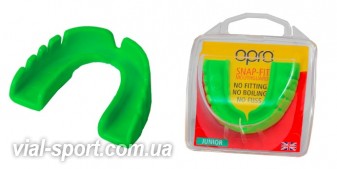 Капа OPRO Junior Snap-Fit Neon Green (art.002143003) дитяча