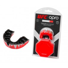 Капа OPRO Platinum UFC Hologram Червоний / Срібло доросла