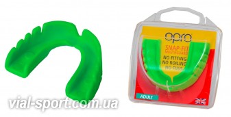 Капа OPRO Snap-Fit citrus green доросла