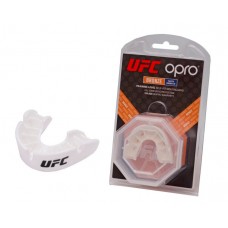 Капа Підліткова OPRO Bronze Junior UFC hologram білий