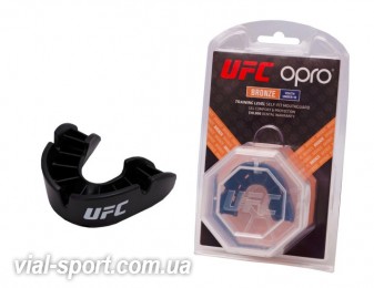 Капа Підліткова OPRO Bronze Junior UFC hologram чорний