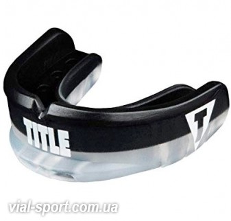 Капа TITLE Air Force Duo-Defense Mouthguard чорна доросла