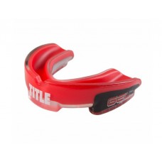 Капа TITLE Gel Triple-Shox Mouthguard 2.0 червоний/чорний