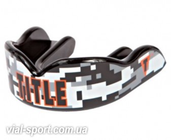 Капа title Polyshok Pro Mouthguard-arctic camo