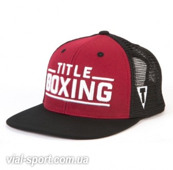 Кепка Title Boxing Junction Adjustable cap-flat Bill red