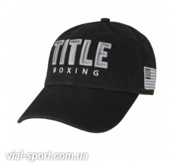 Кепка Title Boxing Anthem Adjustable Cap Black