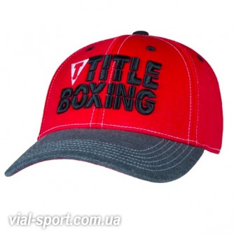 Кепка Title Boxing dominate stretch-fit cap red