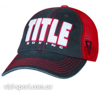 Кепка Title Boxing Stacked Adjustable Cap Black