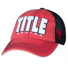 Кепка Title Boxing Stacked Adjustable Cap Red