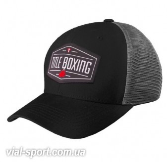 Кепка TITLE Boxing Woven Adjustable Cap Black