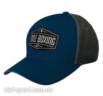 Кепка TITLE Boxing Woven Adjustable Cap Blue