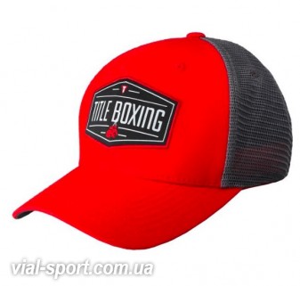 Кепка TITLE Boxing Woven Adjustable Cap Red