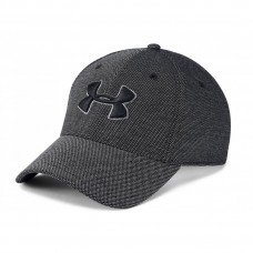 Кепка Under Armour Men's Heathered Blitzing 3.0 чоловіча чорна 1305037-001