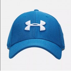 Кепка Under Armour Men's Heathered Blitzing 3.0 чоловіча синя 1305037-487