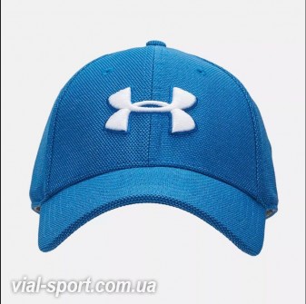 Кепка Under Armour Men's Heathered Blitzing 3.0 чоловіча синя 1305037-487