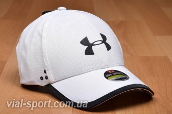 Кепка Under Armour Men's UA Flash 2.0 Cap Чоловіча біла 1273276-100