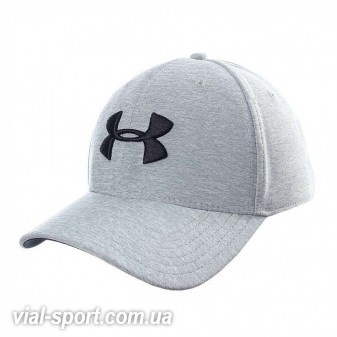 Кепка Under Armour Men's UA Twist Closer Cap чоловіча сіра 1273199-036