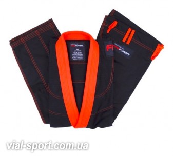 Кімоно для Джиу-Джитсу FIREPOWER Evolution Black / Orange