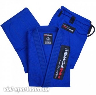 Кімоно для Джиу-Джитсу FIREPOWER New 3.0 Blue / Black