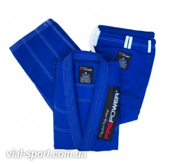 Кімоно для Джиу-Джитсу FIREPOWER New 3.0 Blue / White