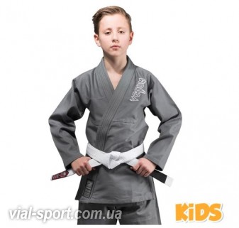 Дитяче кімоно для Джиу-Джитсу Venum Contender Kids BJJ Gi-Grey