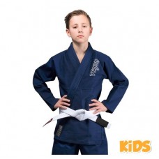 Дитяче кімоно для Джиу-Джитсу Venum Contender Kids BJJ Gi-Navy Blue