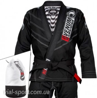 Кімоно для джиу-джитсу Venum Elite Light 2.0 BJJ GI Black