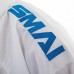 Кімоно для карате SMAI INAZUMA GI з блакитною вишивкою на плечах U-INAZ 