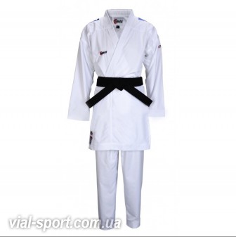 Кімоно для карате SMAI "JIN KUMITE GI ELITE" Karate Premier League (сині смуги на плечах)