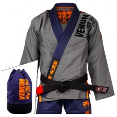 Кімоно Venum Challenger 4.0 BJJ Gi Grey Navy Blue