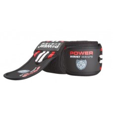 Кистьові бинти Power System Wrist Wraps PS-3500 Red / Black