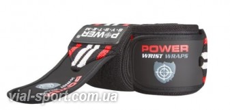 Кистьові бинти Power System Wrist Wraps PS-3500 Red / Black